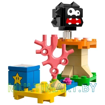 Конструктор LEGO Super Mario 30389 Лохматик и гриб-платформа картинка 4
